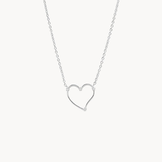 Open Heart Necklace