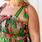 A Little While Longer Dress in Green