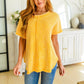 A Wink and a Smile Waffle Knit Top