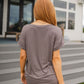 Absolute Favorite V-Neck in Dark Taupe