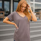Absolute Favorite V-Neck in Dark Taupe