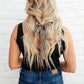 Abstract Print Scarf Scrunchie