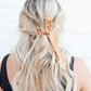 Abstract Print Scarf Scrunchie