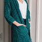 Admire Me Cardi in Hunter Green