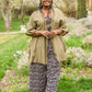 Adrift Memories Kimono in Green