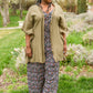 Adrift Memories Kimono in Green