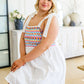 Ain't She Sweet Embroidered Babydoll Dress