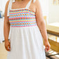 Ain't She Sweet Embroidered Babydoll Dress