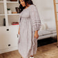 All Is Well Dress In Opal Gray