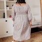 All Is Well Dress In Opal Gray