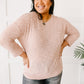 All Over It Top In Dusty Pink