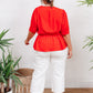All Set Top In Red