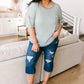 Always Be Yours Top in Sage