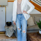Always Here V Neck Top