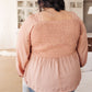 Always Lovely Top In Mauve