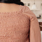 Always Lovely Top In Mauve