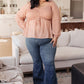 Always Lovely Top In Mauve