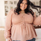 Always Lovely Top In Mauve