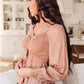 Always Lovely Top In Mauve