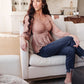 Always Lovely Top In Mauve