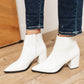 Amari Ankle Boots in White
