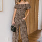 Animal Print Jumpsuit