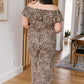 Animal Print Jumpsuit