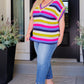 Another One V-Neck Striped Top