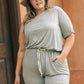 Arm And A Leg Jumpsuit In Gray