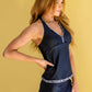 Aruba Two Piece Adjustable Skirt Swimsuit