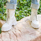 Autumn Feels Combat Boots