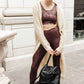 Ava Leggings In Burgundy