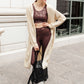 Ava Leggings In Burgundy