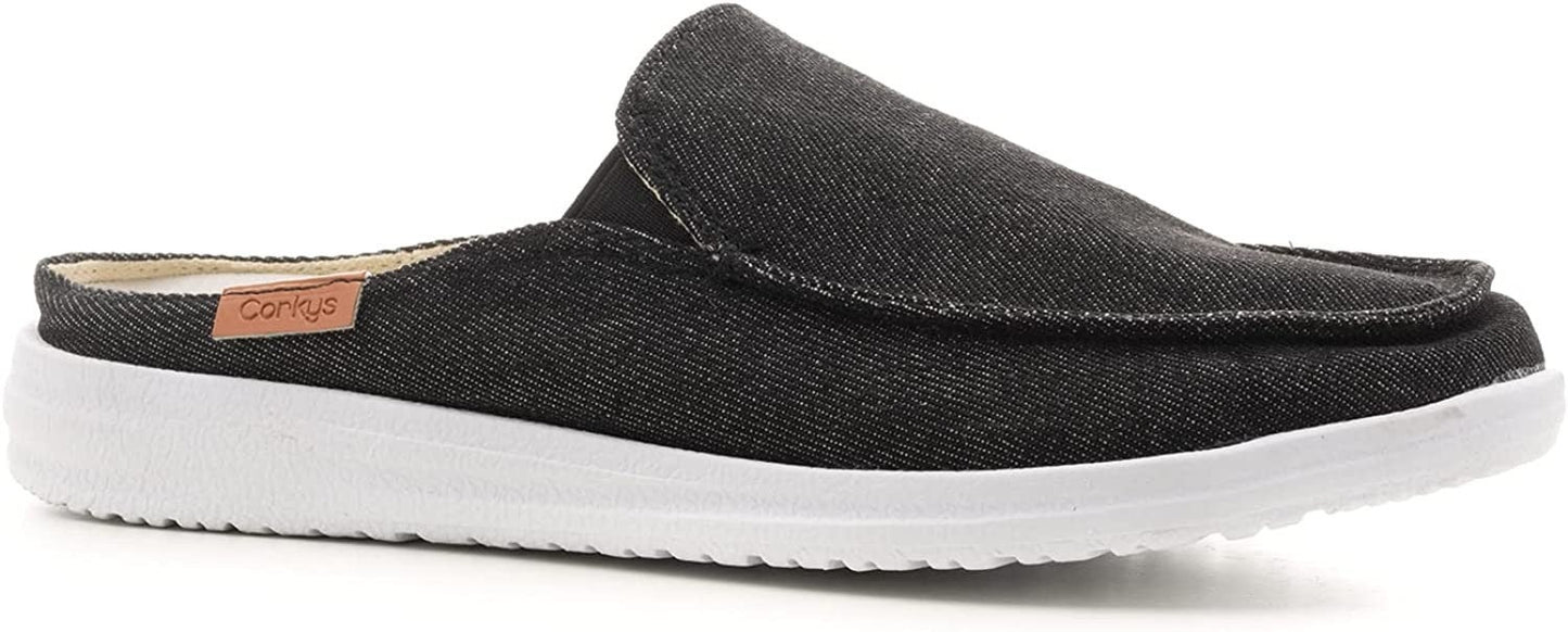 Corkys Womens Pontoon Slip-on Lightweight Canvas Shoe