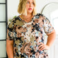Baskets of Flowers Floral Tee