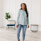 Beach Walk Hoodie in Mint