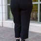 Big Dreams Stretch Pull On Dress Pants In Black