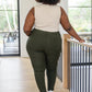Billie Dark Olive Skinnies