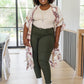 Billie Dark Olive Skinnies