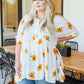 Blissed Out Button Up Babydoll Tunic