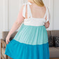 Blue Skies Tiered Dress