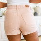 Brittany Mid Rise Cut Off Shorts