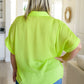 Bright Idea Button Down in Citrus