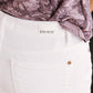 Bright White Capris