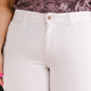 Bright White Capris