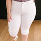 Bright White Capris