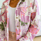 Bring the Bouquet Floral Corduroy Jacket