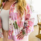 Bring the Bouquet Floral Corduroy Jacket
