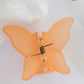 Butterfly Claw in Matte Orange