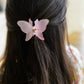 Butterfly Claw in Matte Pink